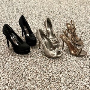 Carlos Santana Heel Bundle (3) size 7/7.5